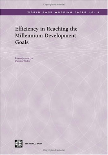 Efficiency in Reaching the Millennium Development Goals (World Bank Working Papers)