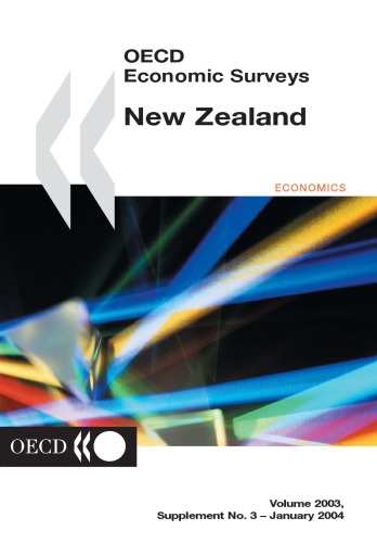 Oecd Economic Surveys: New Zealand (Oecd Economic Surveys, 3)