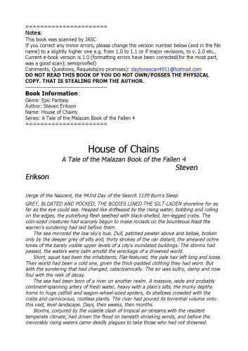 House of Chains