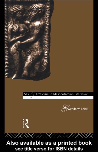 Sex and Eroticism in Mesopotamian Literature