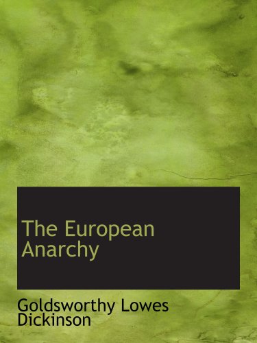 The European Anarchy