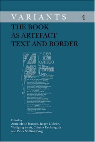 The Book as Artefact: Text and Border (Variants 4)