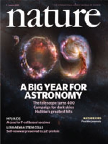 Nature Magazine 1 January 2009