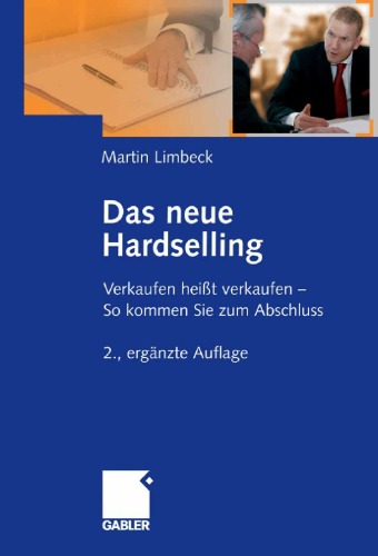 Das neue Hardselling, 2. Auflage