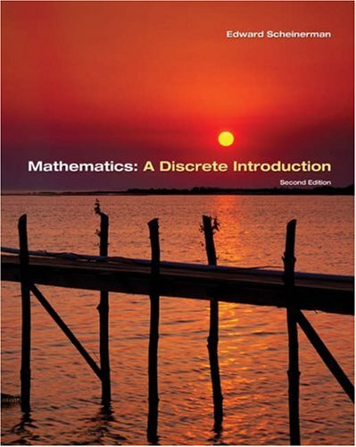 Mathematics: A Discrete Introduction