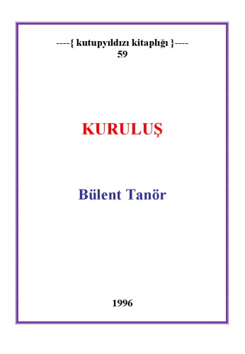 Kuruluş