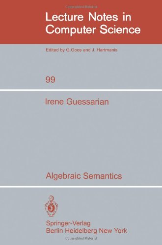 Algebraic semantics