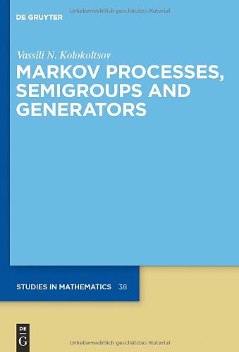 Markov processes, semigroups and generators