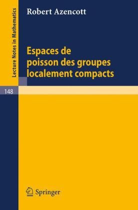Espaces De Poisson Des Groupes Localement Compacts