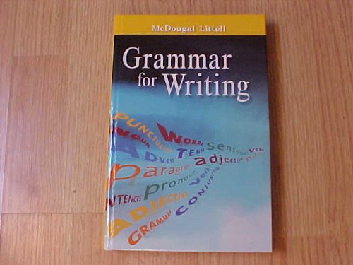 Grammar for Writing Grade 6