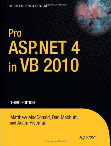 Pro ASP.NET 4 in VB 2010