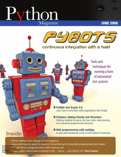 Python Magazine (June 2008)