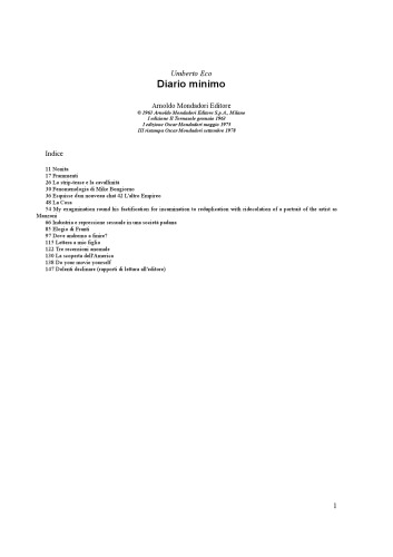 Diario minimo