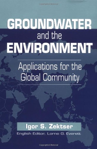 Groundwater and the environment: applications for the global community