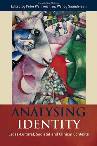 Analysing Identity: Cross-Cultural, Societal and Clinical Contexts