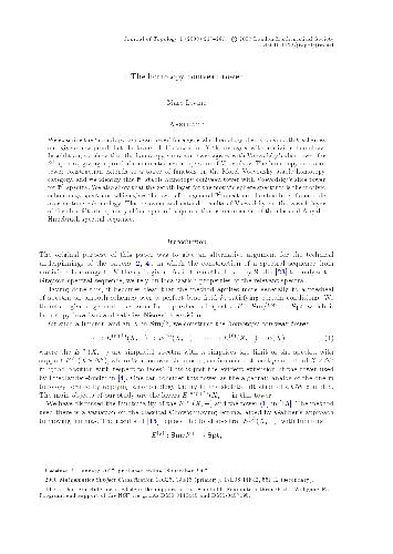 The homotopy coniveau tower