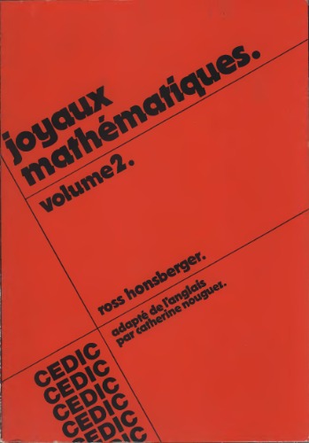 Joyaux mathématiques, volume 2