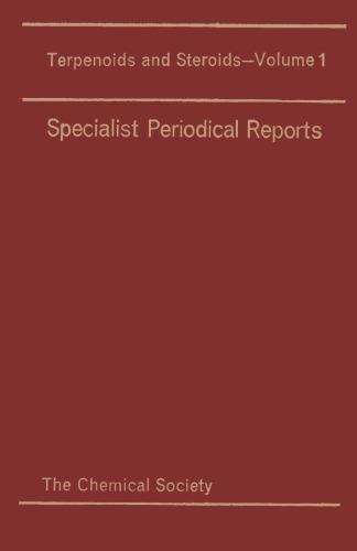 Terpenoids and Steroids: Volume 1 (SPR Terpenoids and Steroids (RSC))