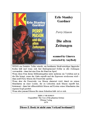 Perry Mason und die alten Zeitungen