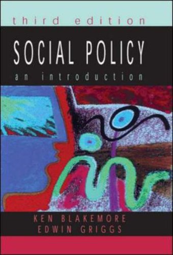 Social Policy: An Introduction