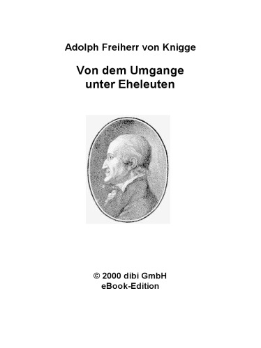 Von dem Umgange unter Eheleuten