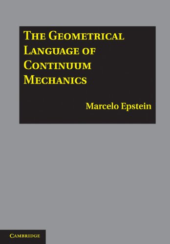 The Geometrical Language of Continuum Mechanics