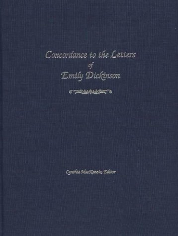 Concordance to the letters of Emily Dickinson