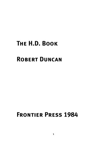 The H.D. Book