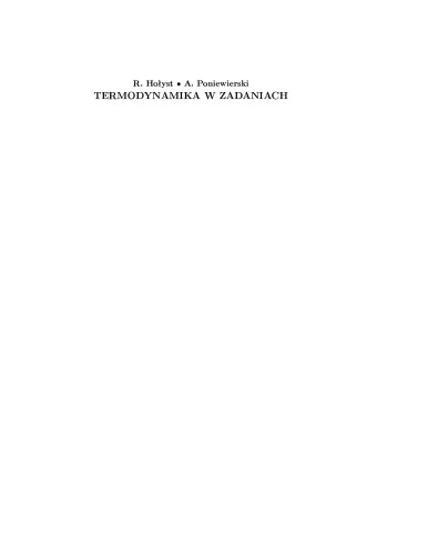 Termodynamika w zadaniach