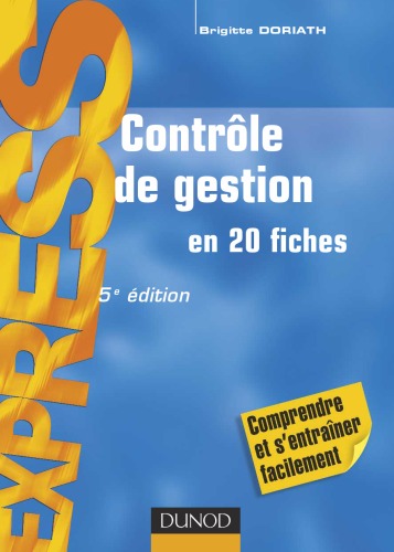 Contrôle de gestion en 20 fiches