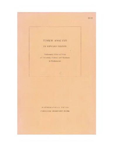 Tensor analysis