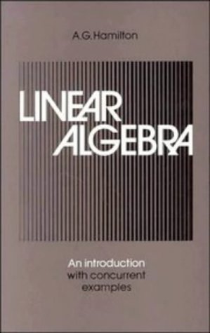 Linear algebra: An introduction with concurrent examples