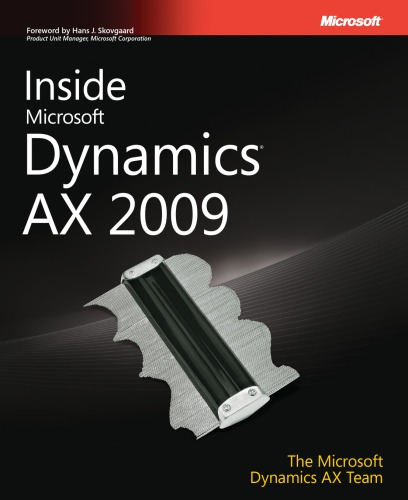 Inside Microsoft Dynamics AX 2009