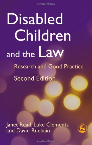 Disabled Children and the Law: Research and Good Practice, 2nd Edition