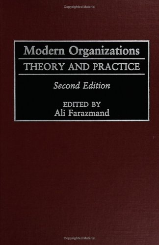 Modern Organizations: Theory and Practice