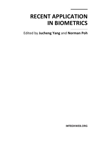 Recent Application in Biometrics