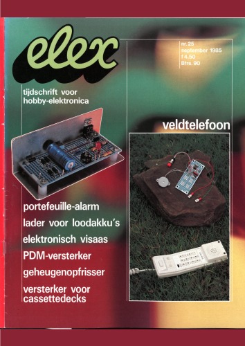 ELEX tijdschrift voor hobby-elektronica 1985-25 issue september