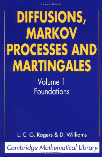 Diffusions, Markov Processes, and Martingales: Volumes 1 and 2
