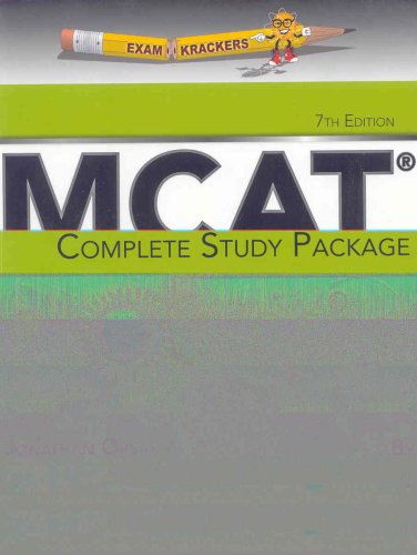 Examkrackers Complete MCAT Study Pkg: 5 Book Package