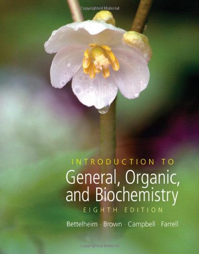 Introduction to General, Organic and Biochemistry , Eighth Edition (with CD-ROM and CengageNOW Printed Access Card)