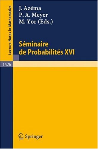 Seminaire De Probabilites XXVI