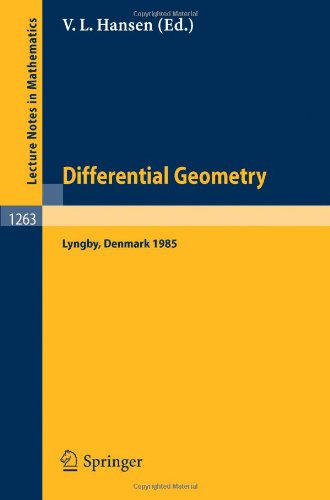 Differential Geometry. Proc. conf. Lyngby, 1985