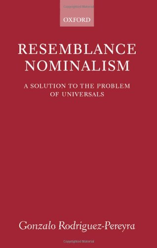 Resemblance nominalism: a solution to the problem of universals