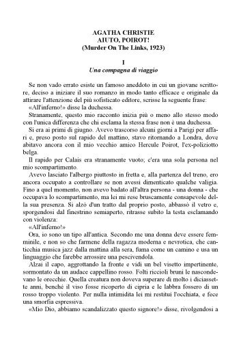 Aiuto, Poirot!