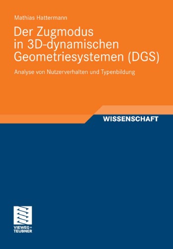 Der Zugmodus in dreidimensionalen dynamischen Geometriesoftwaresystemen