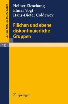 Flachen und ebene diskontinuierliche Gruppen