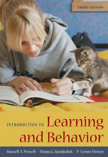 Introduction to Learning and Behavior , Third Edition