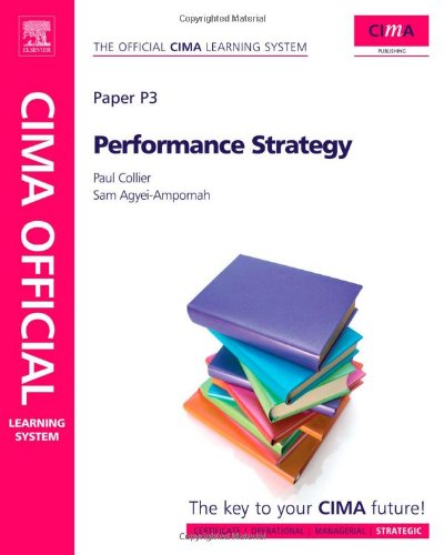 CIMA Official Learning System Performance Strategy, Sixth Edition