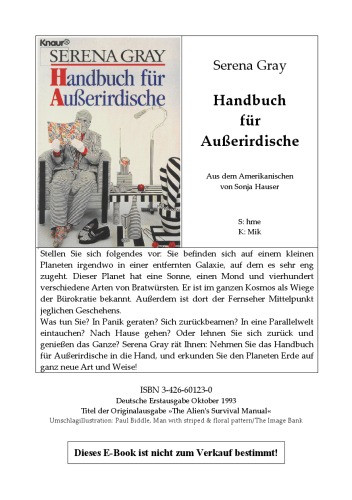 Handbuch für Ausserirdische