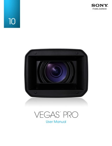 Sony Vegas Pro 10 User Manual